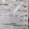 DIY steel duck hair clips, one-line hair clips, edge clips, and hair fasteners materials details Picture